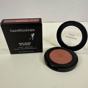 Bare Minerals ~ Gen Nude Blonzer ~ Blush + Bronzer ~ Kiss of Mauve ~New In Box